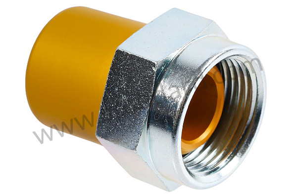 NLA4147A - Argus&nbsp;Oil Line Straight&nbsp;Fitting Set M22x1.5. For 356 4 Cam Carrera for Porsche 